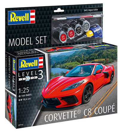 Revell 1/25 Model Set Corvette C8 Coupe