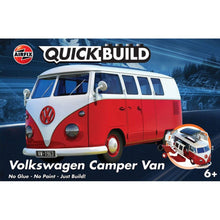 Airfix Quickbuild VW Camper Van Red