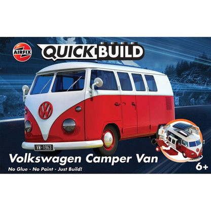 Airfix Quickbuild VW Camper Van Red