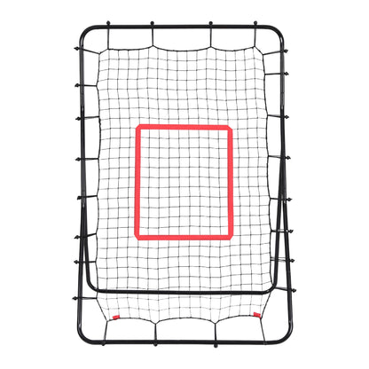 Everfit Baseball Rebounder Net Pitching Practice Target Screen 143cm