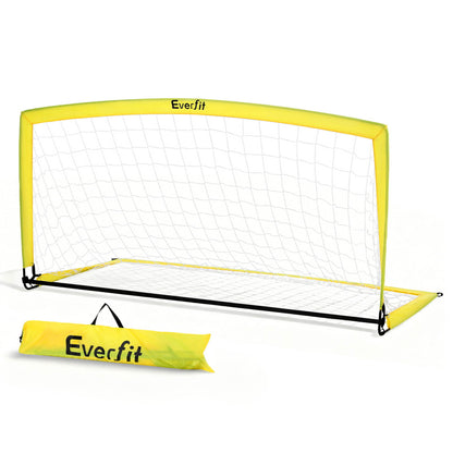 Everfit 2m Football Soccer Net Portable Goal Net Rebounder Sports Training