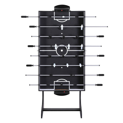 4-in-1 Soccer Table Foldable Game Foosball Table Tennis Pool Hockey