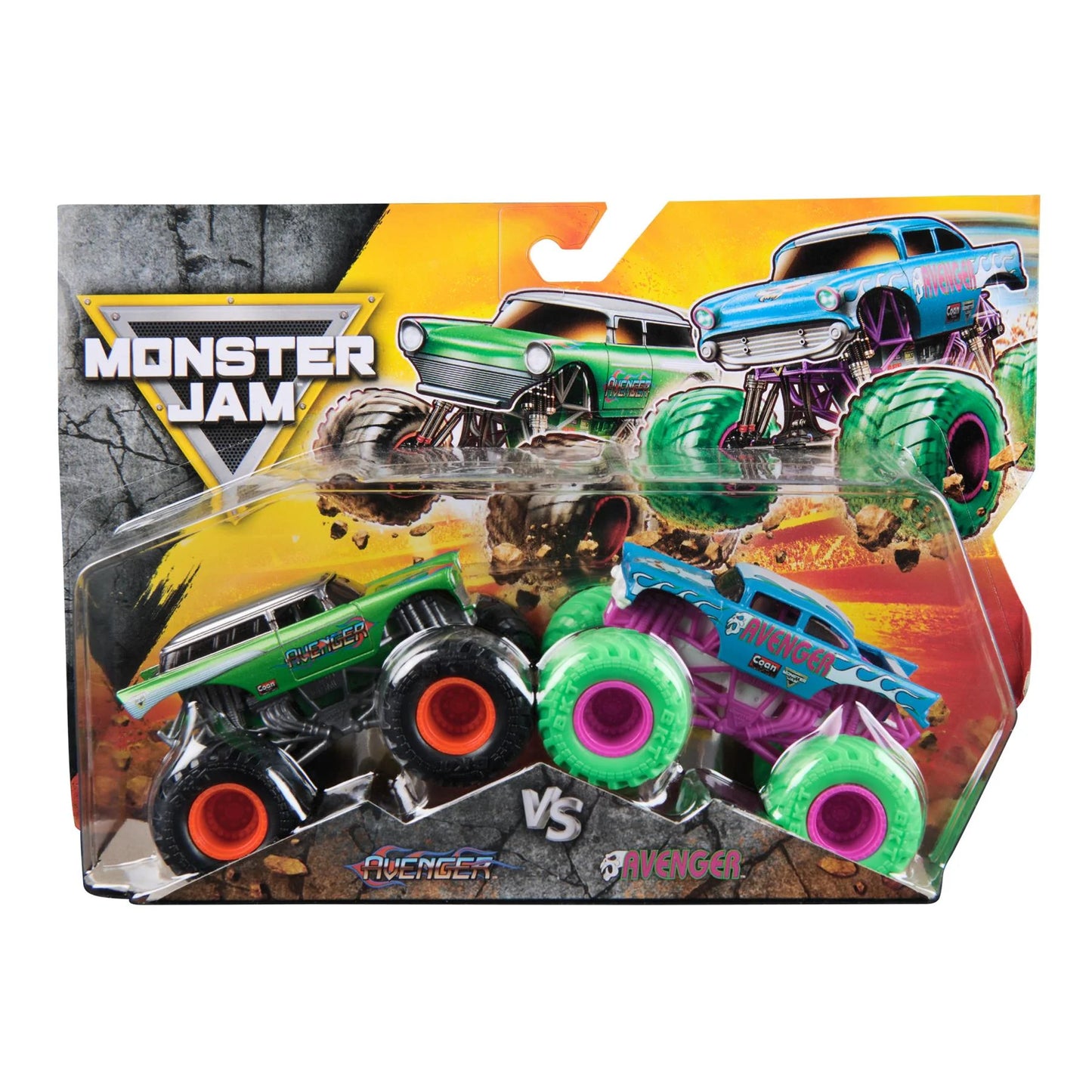 Monster Jam 1:64 Die Cast 2-Pack Avenger VS Avenger