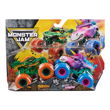 Monster Jam 1:64 Die Cast 2-Pack Dragon VS Sparkle Smash
