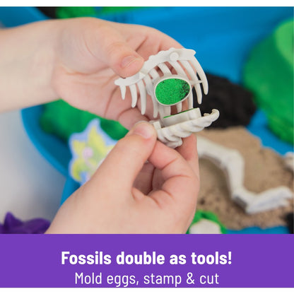 Kinetic Sand Dino Fossil Dig Case