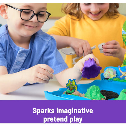 Kinetic Sand Dino Fossil Dig Case