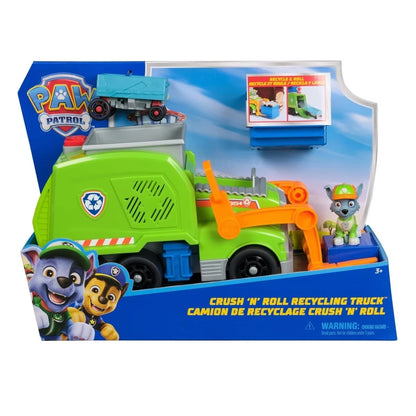 PAW Patrol Sustainable Crush n' Roll Recycling Truck