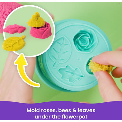 Kinetic Sand Squish Blossom Playset