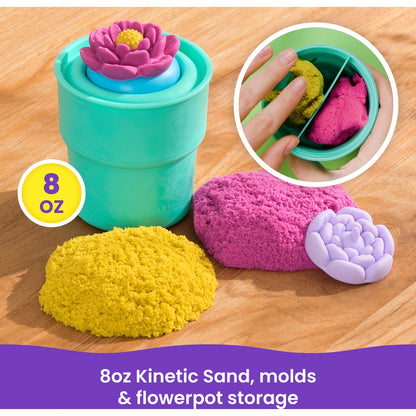 Kinetic Sand Squish Blossom Playset