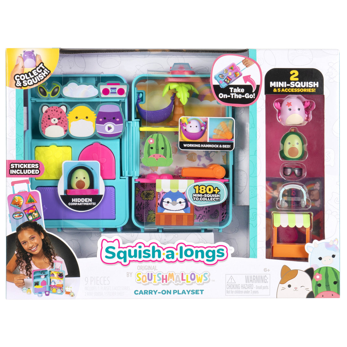 Squish-a-longs Medium Playset Assorted