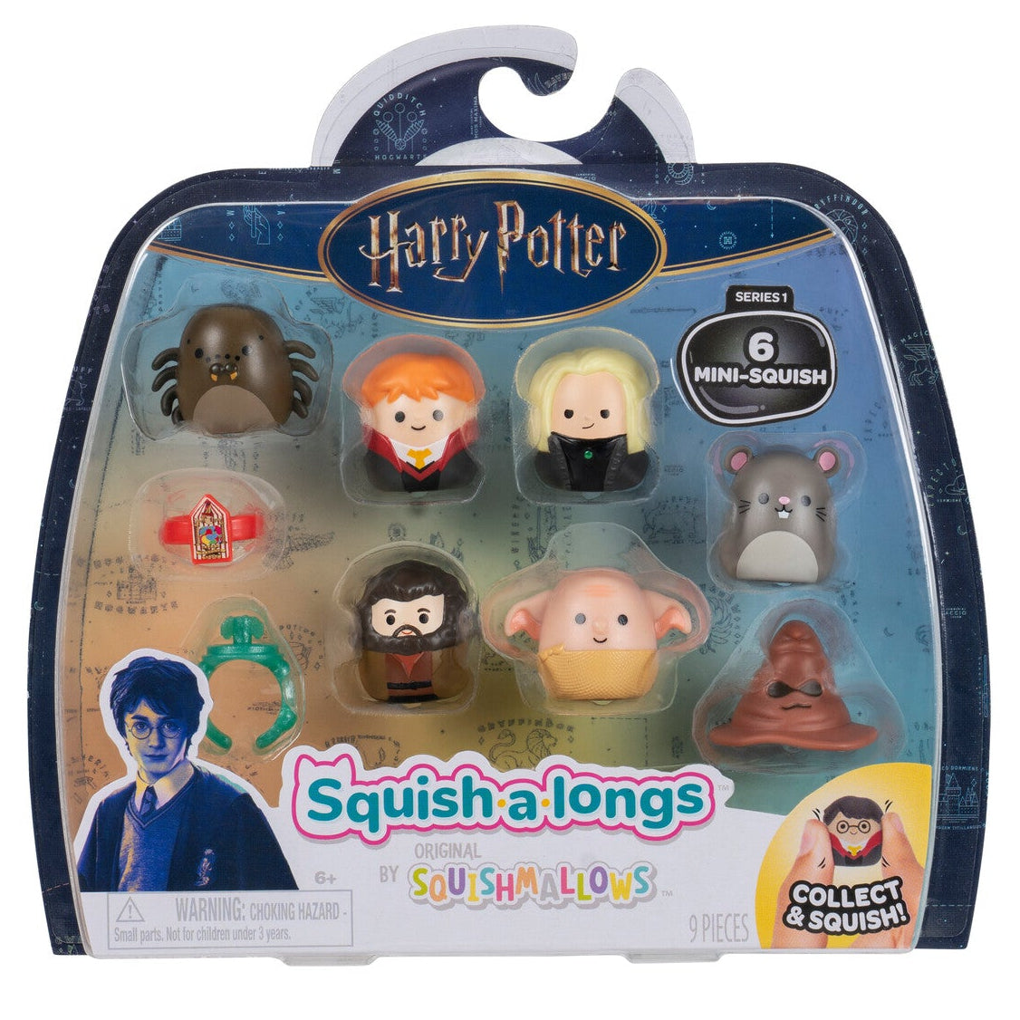 Squish-a-longs 6 Figure Pack Harry Potter Hermione