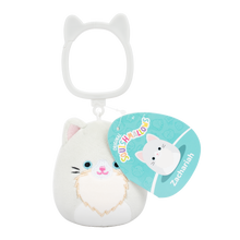 Squishmallows 3" Clip Zachariah Angora Cat
