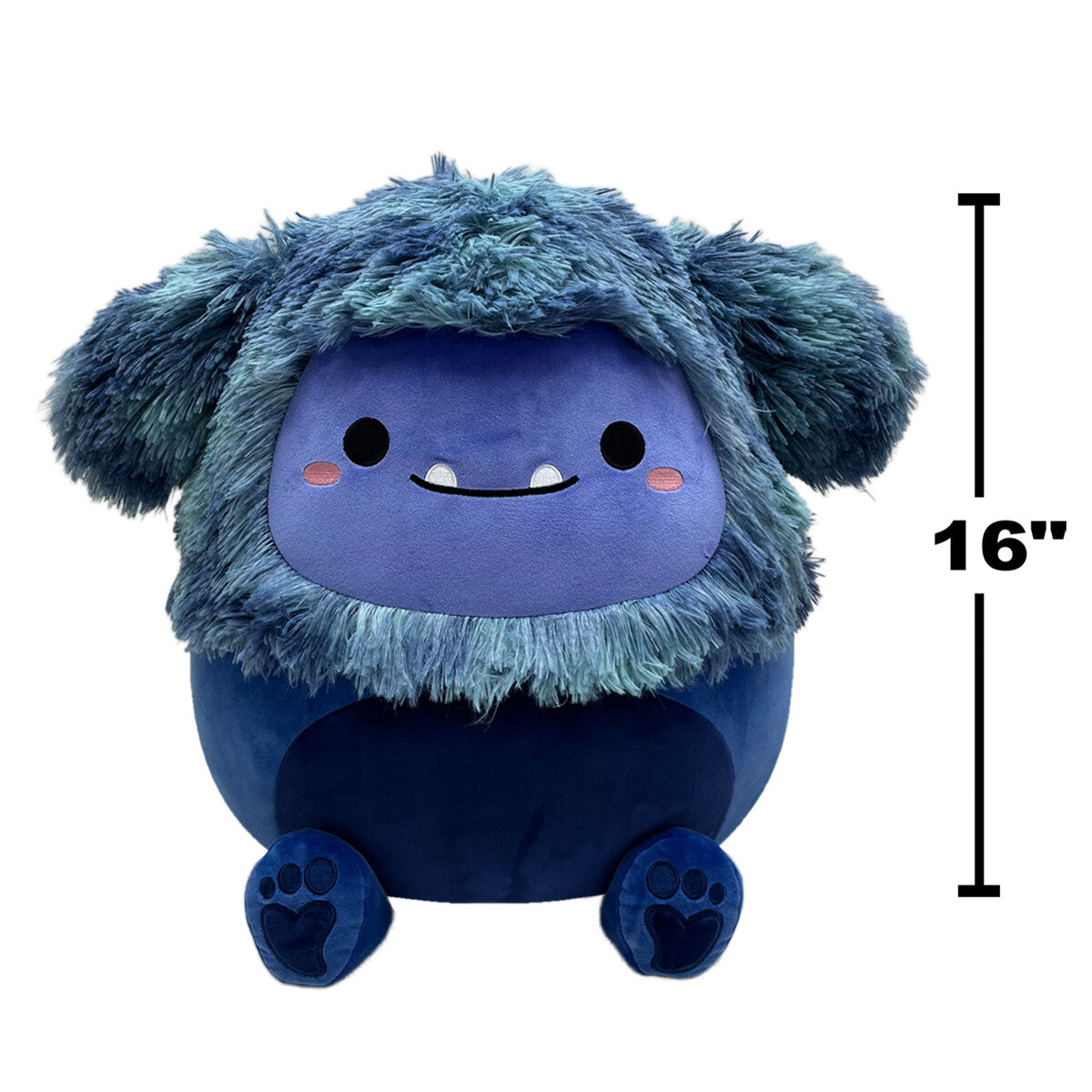 Squishmallows 16in Dani Blue Bigfoot