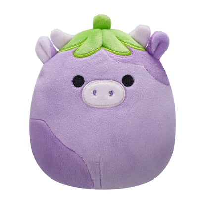 Squishmallows 7.5in Frederick Eggplant Cow