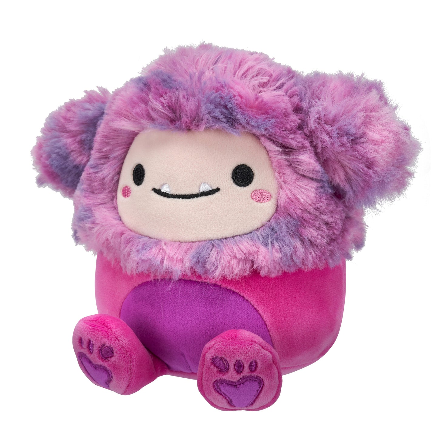 Squishmallows 7.5in Woxie Magenta Bigfoot
