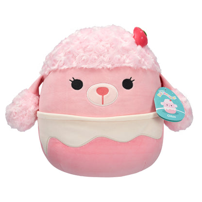 Squishmallows 16in Chloe Strawberry Poodle