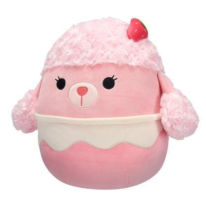 Squishmallows 16in Chloe Strawberry Poodle