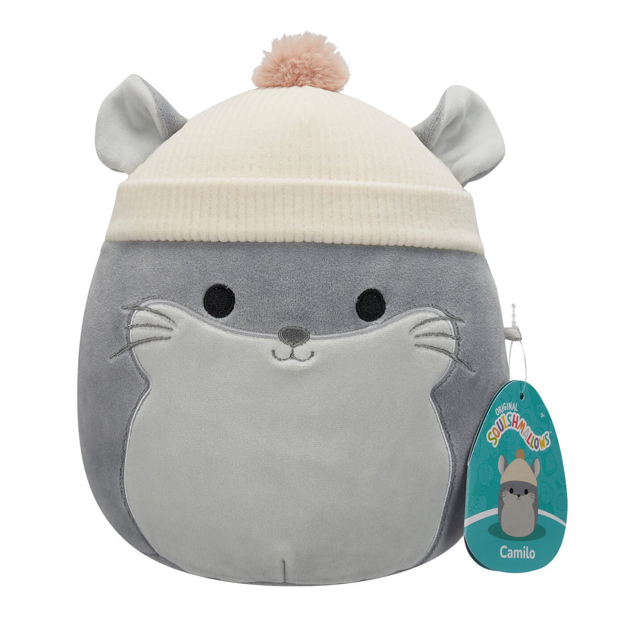 Squishmallows 7.5in Camilo Chinchilla