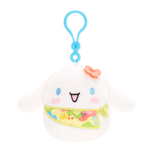 Squishmallows Hello Kitty 3.5in Clip Tropical Food Treats Cinnamoroll