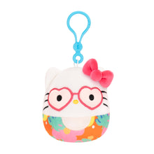 Squishmallows Hello Kitty 3.5in Clip Tropical Food Treats Hello Kitty