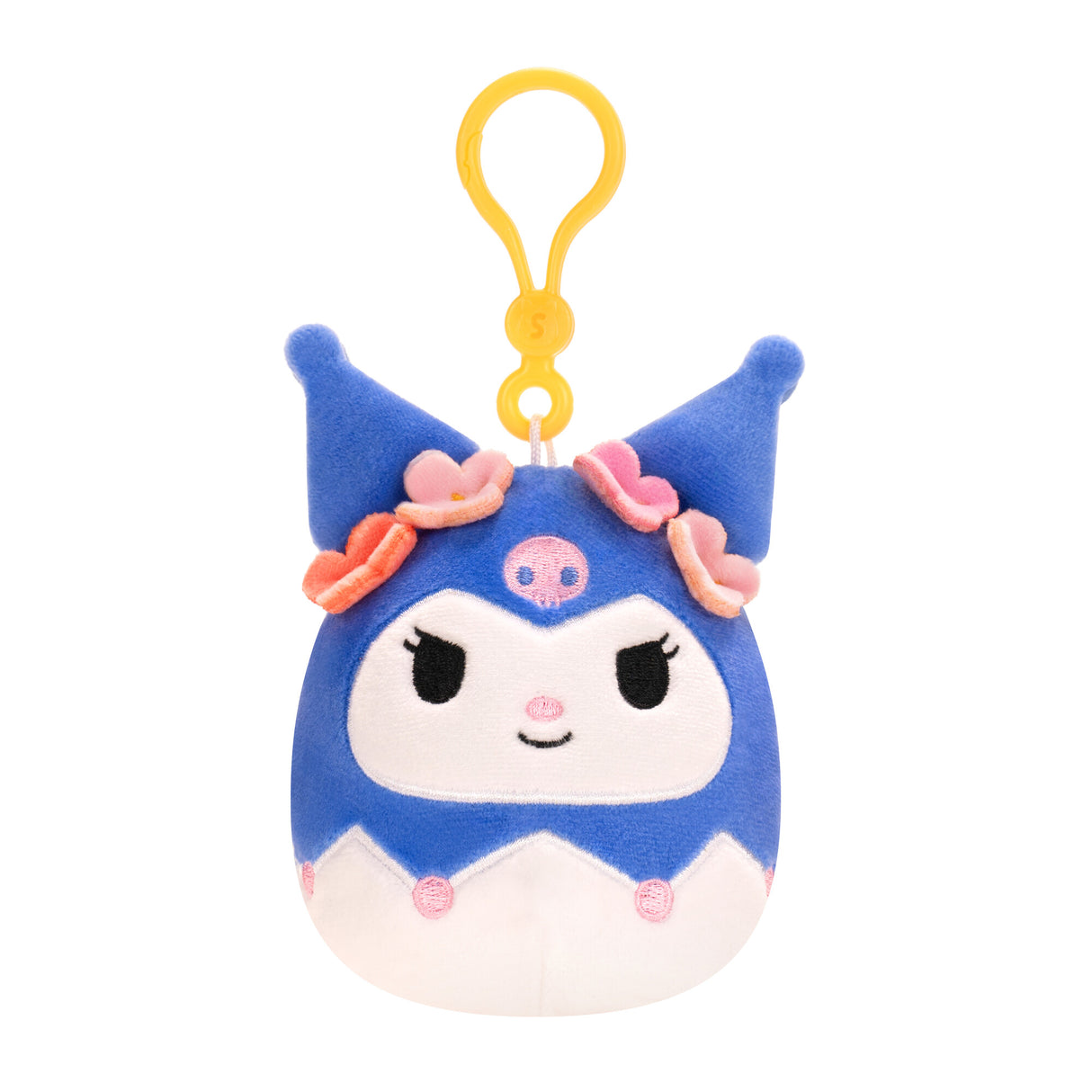 Squishmallows Hello Kitty 3.5in Clip Tropical Food Treats Kuromi