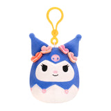 Squishmallows Hello Kitty 3.5in Clip Tropical Food Treats Kuromi