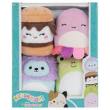 Squishmallows Micromallows 2.5in 4 Pack Luciano Carmelita Wendy Jeanne