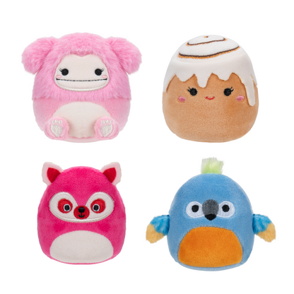 Squishmallows Micromallows 2.5in 4 Pack Brina Chanel Lucia Tenise