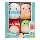 Squishmallows Micromallows 2.5in 4 Pack Melly Clara Fifi Henry