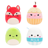 Squishmallows Micromallows 2.5in 4 Pack Melly Clara Fifi Henry
