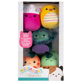 Squishmallows Micromallows 2.5in 5 Pack Adelle Largo Nicota JT Leif