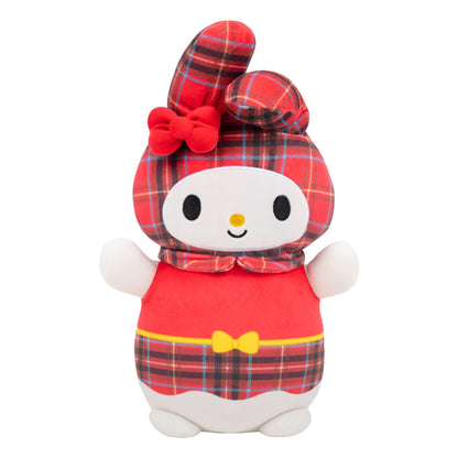 Squishmallows 10" Hello Kitty HugMees Plaid My Melody