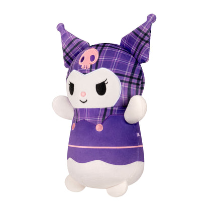 Squishmallows 10" Hello Kitty HugMees Plaid Kuromi
