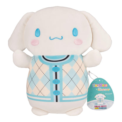 Squishmallows 10" Hello Kitty HugMees Plaid Cinnamoroll