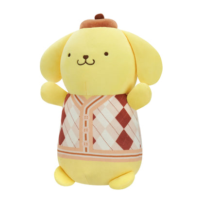 Squishmallows 10" Hello Kitty HugMees Plaid PomPomPurin