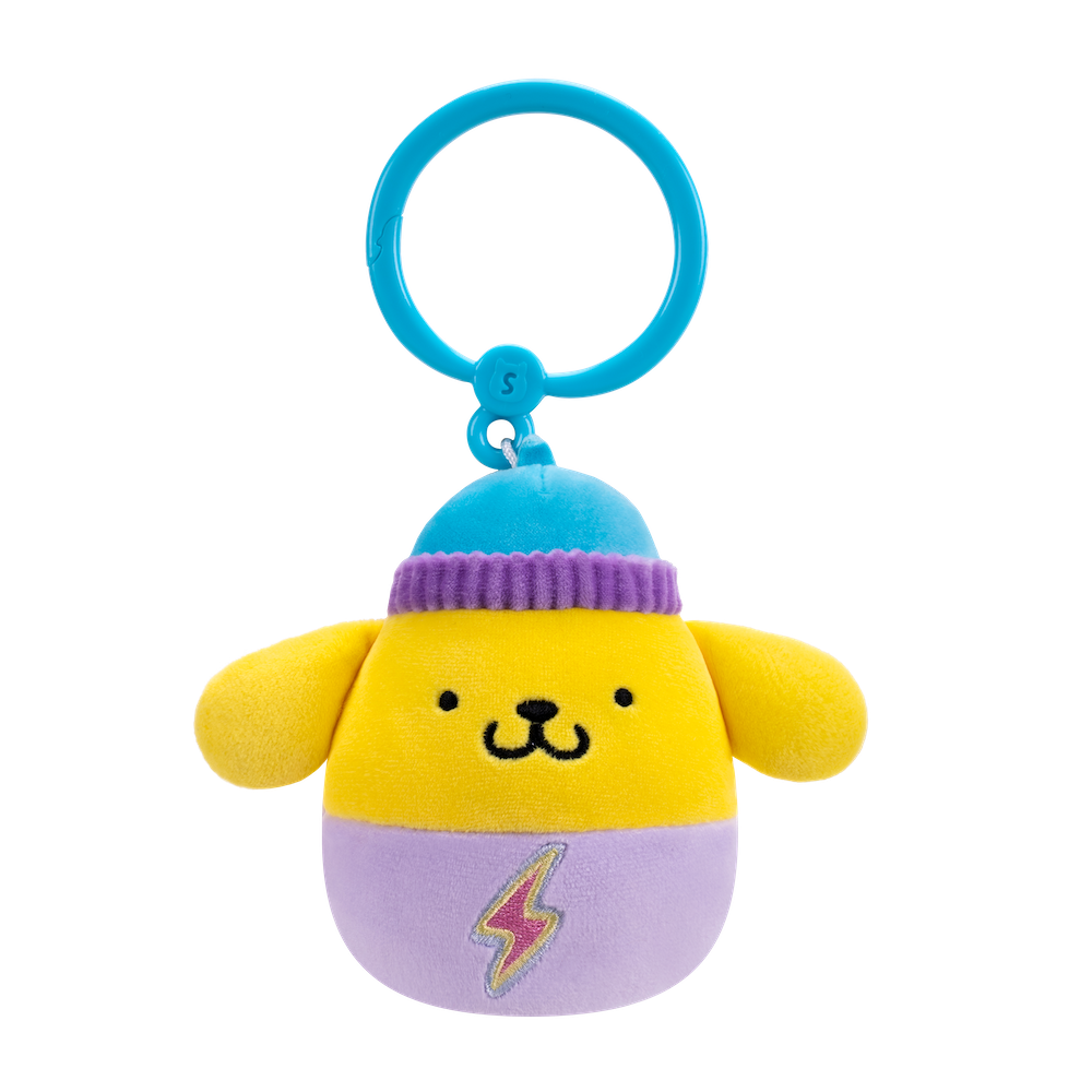 Squishmallows Hello Kitty 3.5in Clip Kawaii Tokyo Pompompurin