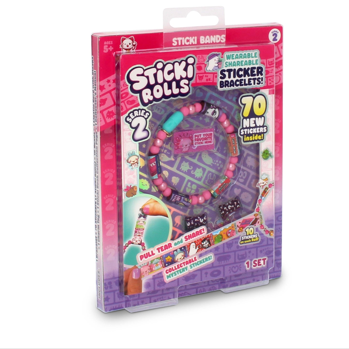 Sticki Rolls Sticki Band Single Pack S2 Assorted