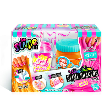 So Slime DIY Slimelicious 2Pk Pink Lemonade And Peanut Butter