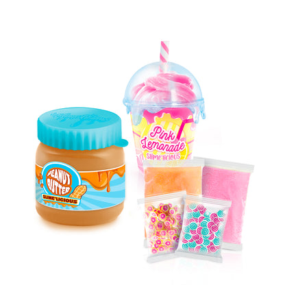 So Slime DIY Slimelicious 2Pk Pink Lemonade And Peanut Butter