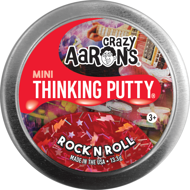 Crazy Arons 2in Mini Trends Tins Rock N Roll