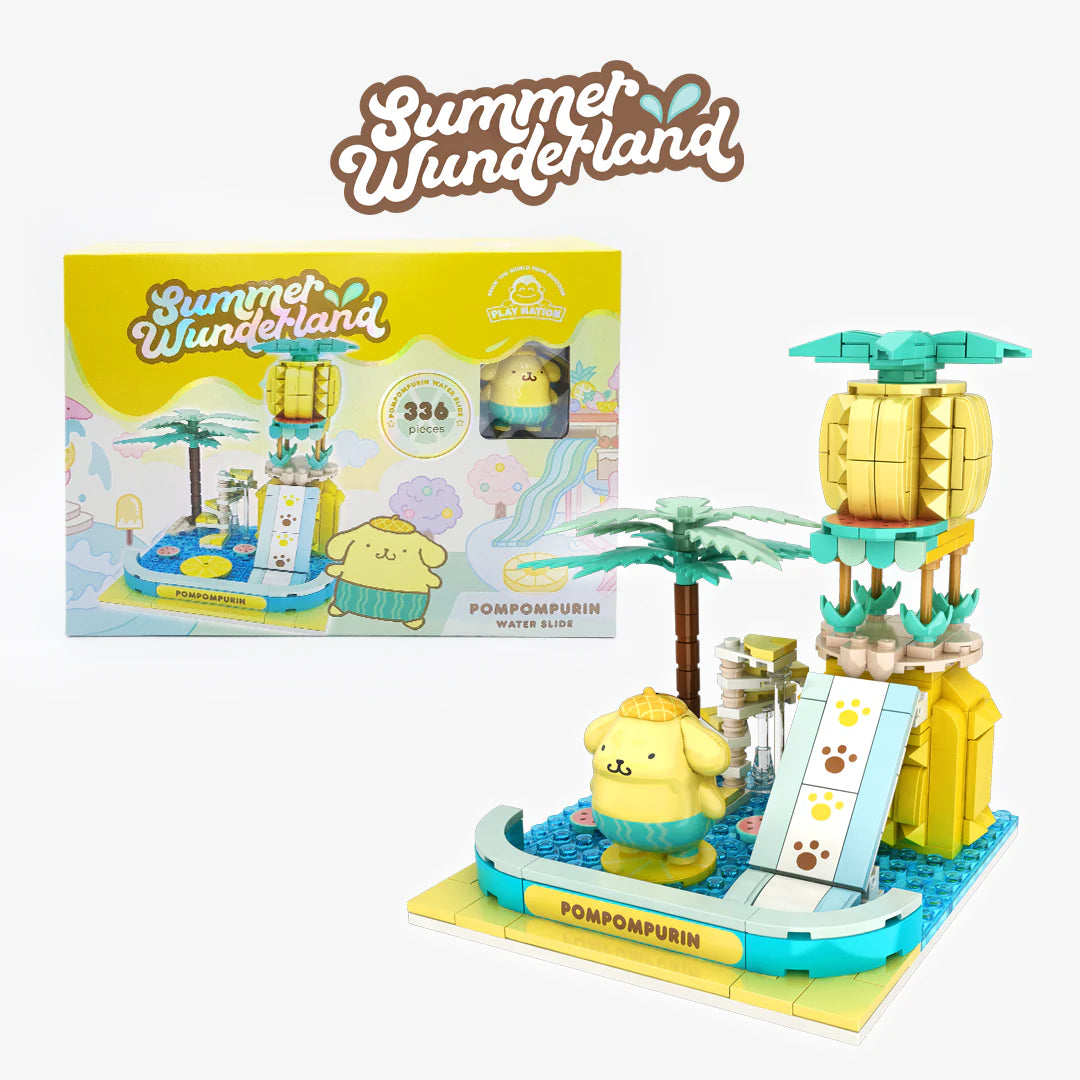 YuMe Blocks Summer Wunderland- Pompompurin Water Slide