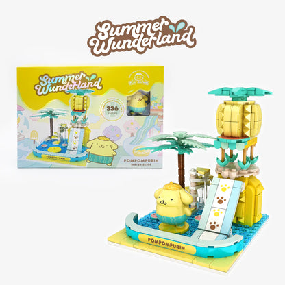 YuMe Blocks Summer Wunderland- Pompompurin Water Slide