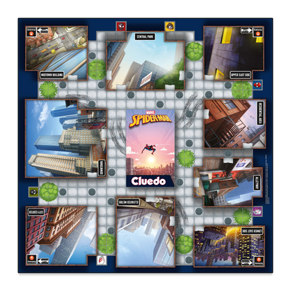 Cluedo Spiderman Classic Mystery Board Game