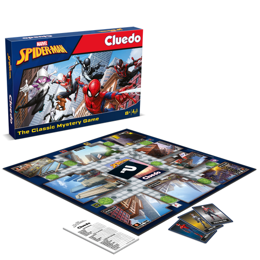 Cluedo Spiderman Classic Mystery Board Game