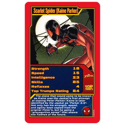 Top Trumps Spider-Man Spiderverse Specials Card Game