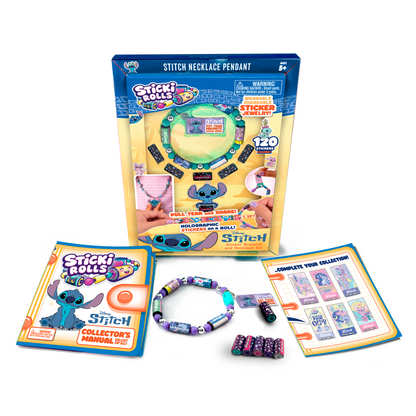 Sticki Rolls Stitch Pendant Set