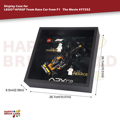 LEGO Speed Champions APXGP Team Race Car from F1® The Movie & Display Case Bundle