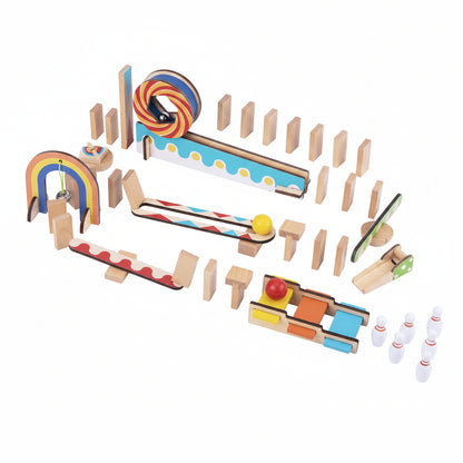 Domino Run Building Set Large