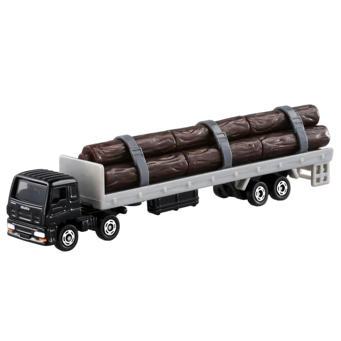 Tomica (Long Type) No.125 Isuzu Giga Wood Transporter