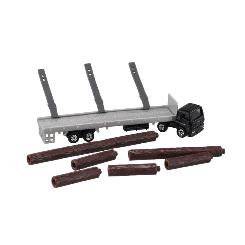Tomica (Long Type) No.125 Isuzu Giga Wood Transporter